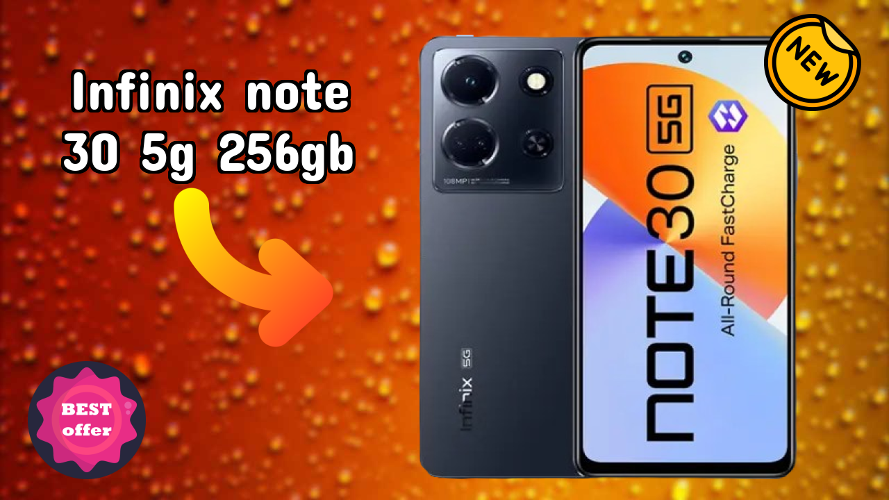 Infinix Note 30 5G 256GB Display Analysis: 6.78 Inches (17.22 Cm) Screen Quality