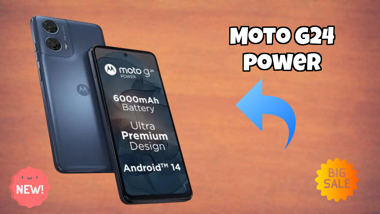 Moto G24 Power Battery Life: 6000 MAh Charging Speed