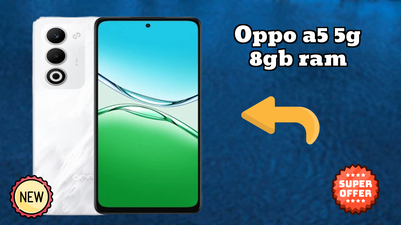 OPPO A5 5G 8GB RAM Price Drop: Just ₹16,998 Available