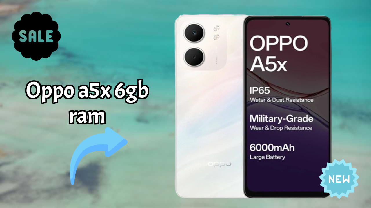 OPPO A5x 6GB RAM at ₹13,999 - Everything About It