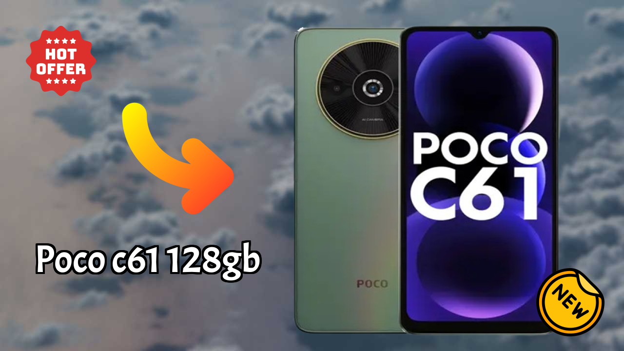 POCO C61 128GB RAM Review: 6 GB RAM Gaming Tested