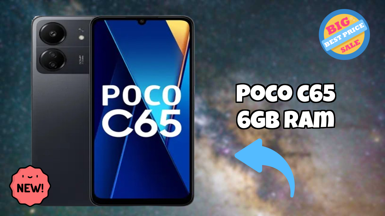 POCO C65 6GB RAM Display Analysis: IPS LCD Quality
