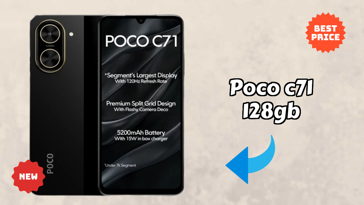 POCO C71 128GB Processor Review: Unisoc T7250 Performance
