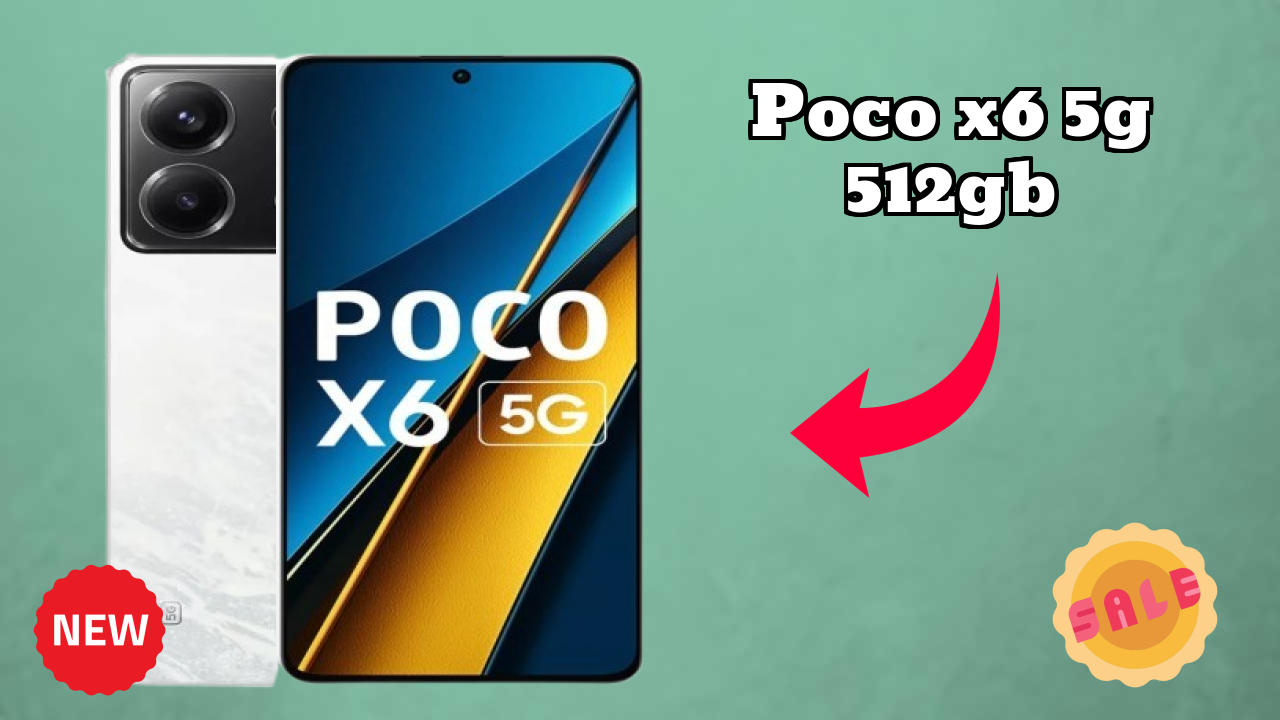 POCO X6 5G 512GB at ₹24,999 - Best Phone Under This Price