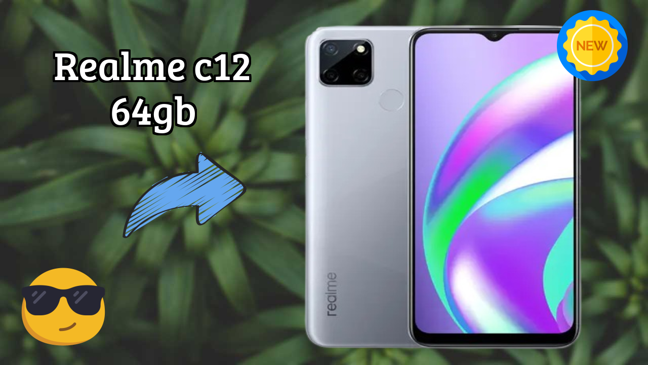 Realme C12 64GB Display Technology: 6.52 Inches (16.56 Cm) Screen
