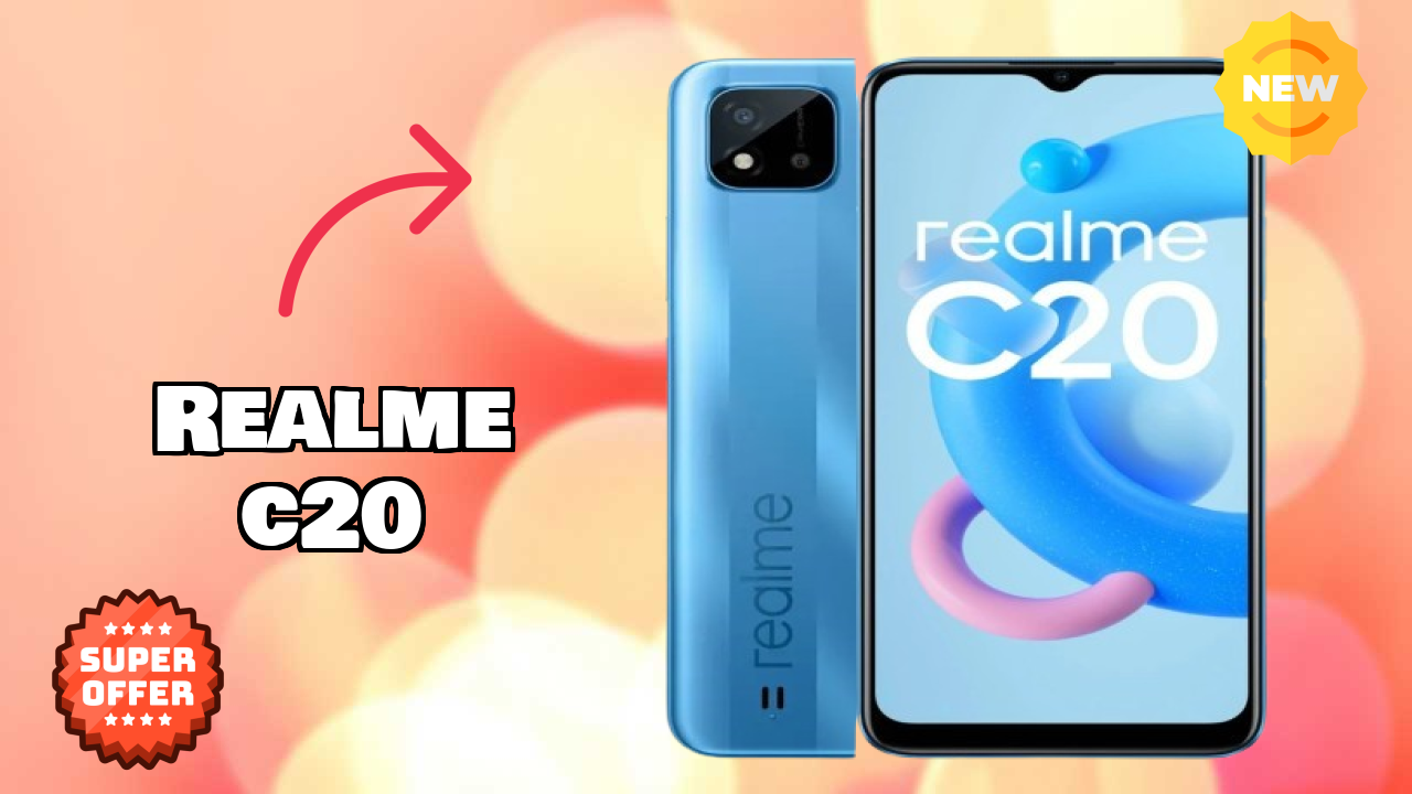 Realme C20 Display Size: 6.5 Inches (16.51 Cm) Screen Test