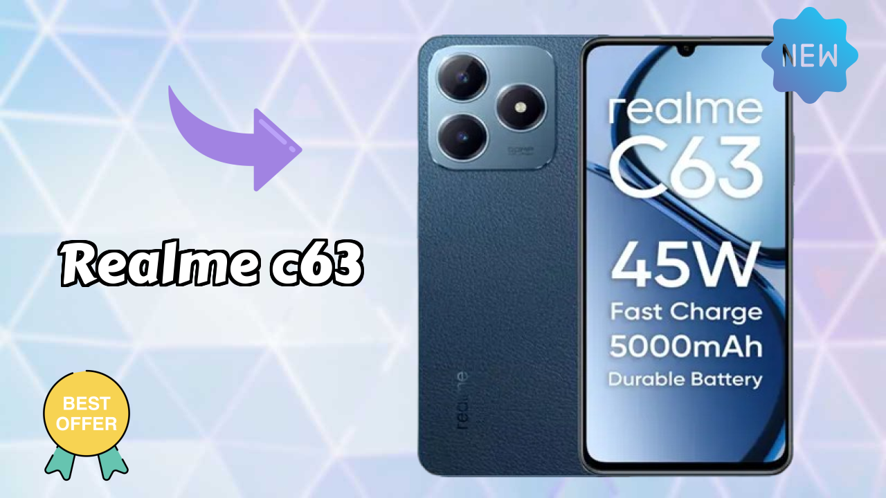 Realme C63 at ₹8,370 - Worth the Money? Honest Review