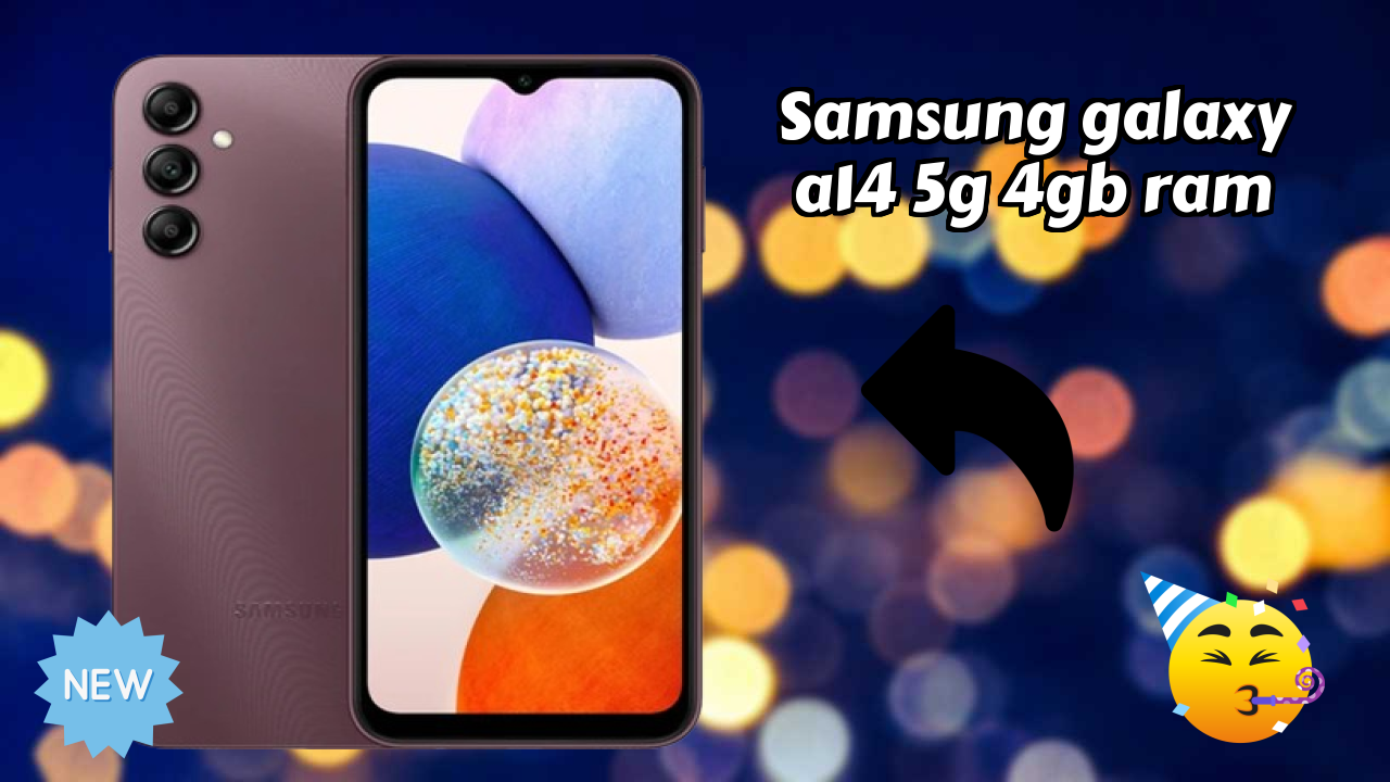 Samsung Galaxy A14 5G 4GB RAM Display Analysis: PLS LCD Quality
