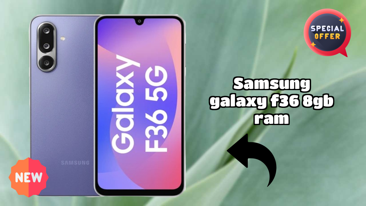 Samsung Galaxy F36 8GB RAM Display Size: 6.7 Inches (17.02 Cm) Screen Test