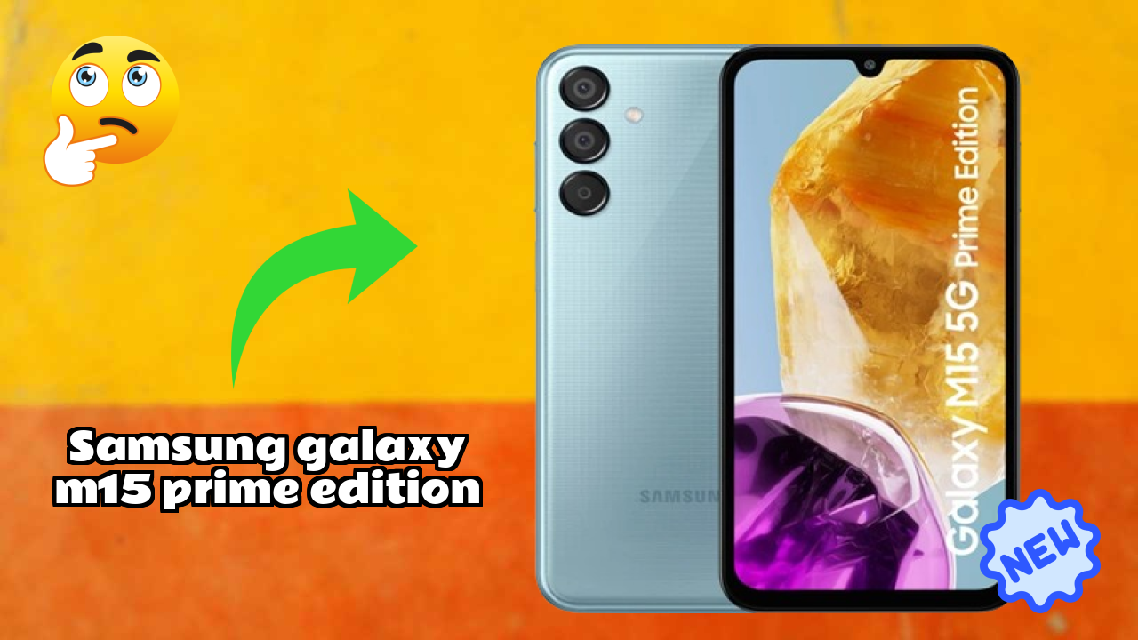 Samsung Galaxy M15 Prime Edition Display Analysis: 6.6 Inches (16.76 Cm) Screen