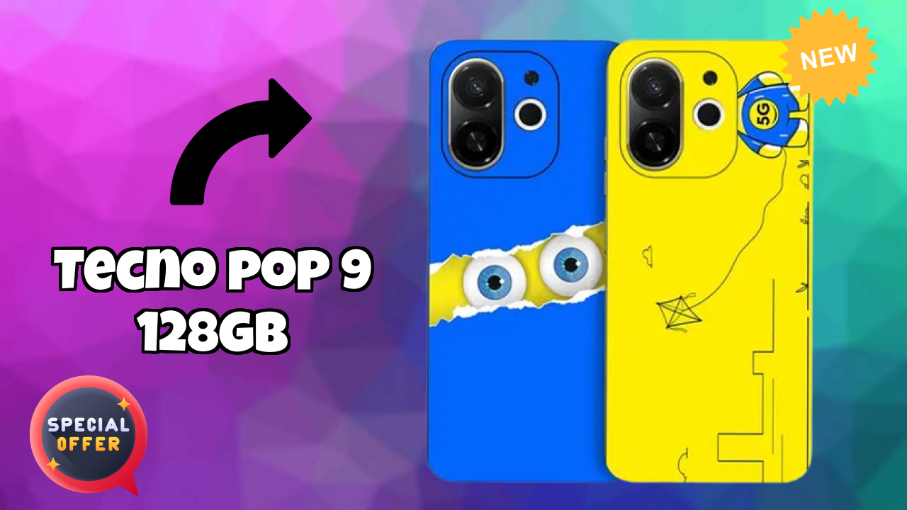 Tecno Pop 9 128GB Gaming Benchmarks: MediaTek Dimensity 6300 Tested